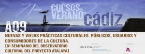 Seminario: Nuevas y viejas prácticas culturales. Sesión 16/07/2021
